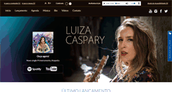 Desktop Screenshot of luizacaspary.com.br